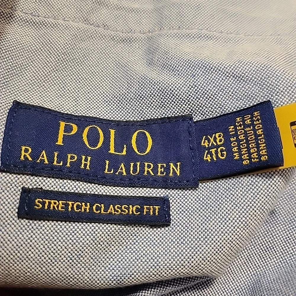 Polo‎ Ralph Lauren Stretch Classic Fit Shorts Mens Red 4XB Big &Tall Prepster